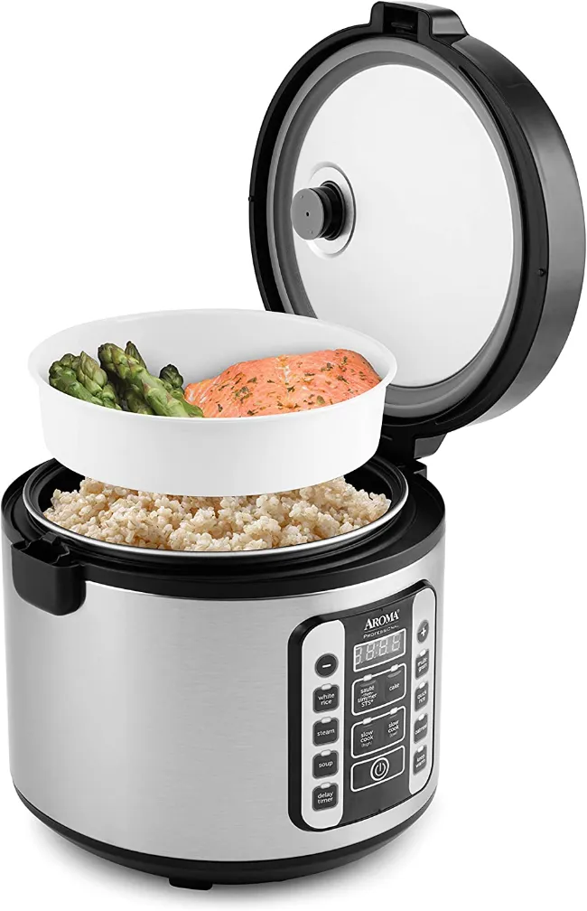 Aroma Professional Digital 20-Cup Rice Cooker The ARC-1020SB