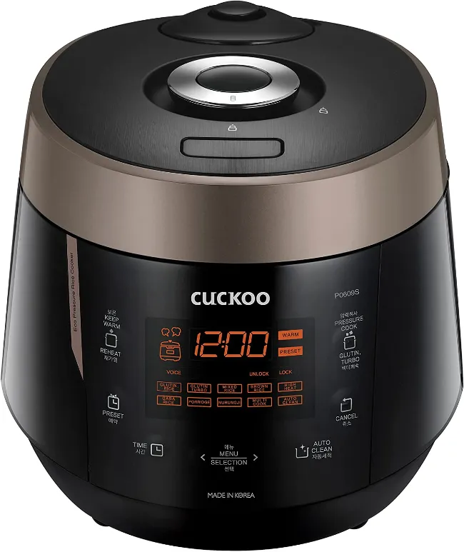 Cuckoo Rice Cooker CRP-P0609S Review