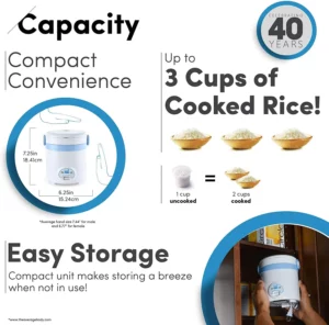 Mini Rice Cooker MRC-903BL