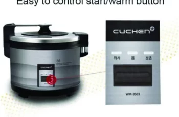 Cuchen Mechanical Rice Cooker WM-3503 Review