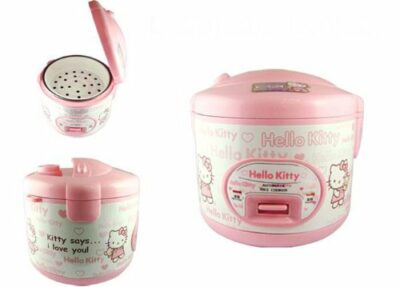 Adorable and Functional The Tiger Hello Kitty Rice Cooker in Action