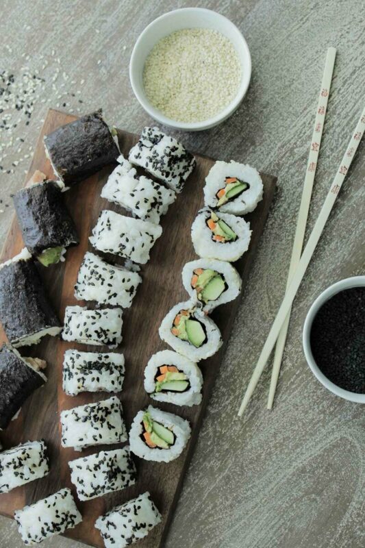 Can I use regular rice instead of sushi rice for making sushi-2
